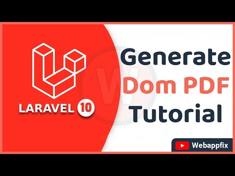 Laravel PDF Generate | Laravel PDF Generator | Laravel 10 Generate PDF File Using DomPDF Tutorial