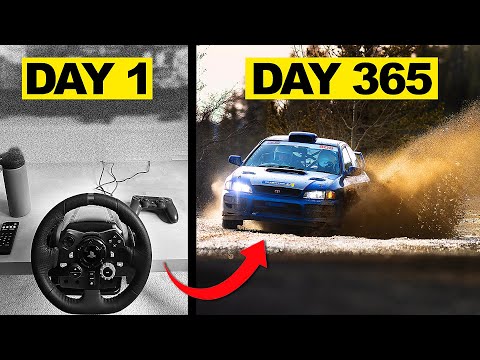 From Sim to Rally Racer in ONE YEAR (first race, first WIN)