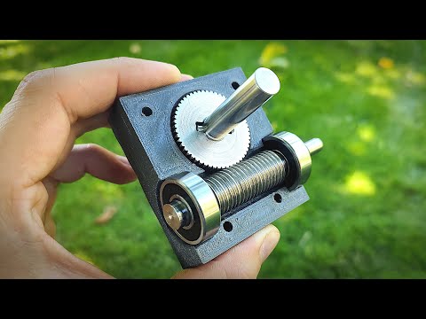Making a Worm Gear using a Bolt