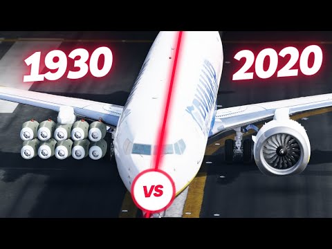 The First VS The MOST MODERN Jet ENGINE