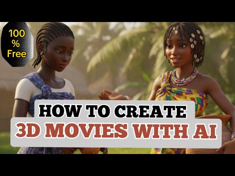 Create Realistic 3D AI Animation Movies Step-by-Step (Free Tools Tutorial)