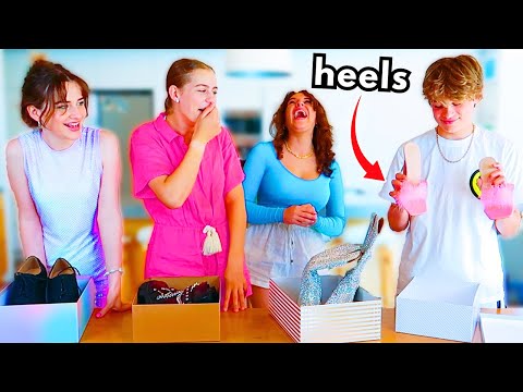 MYSTERY BOX OF OUTFITS AESTHETIC (Sabre's picks) Challenge By The Norris Nuts