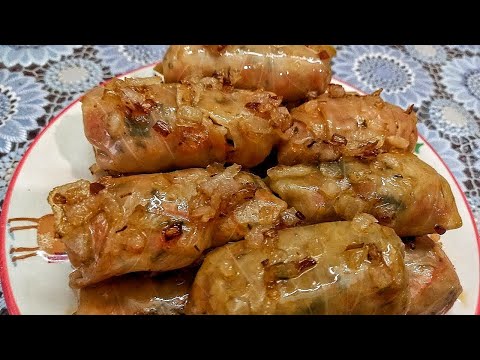 Пісні голубці по Буковинськи. Просто і дуже смачно.Ми готуєм їх завжди на Святвечір.