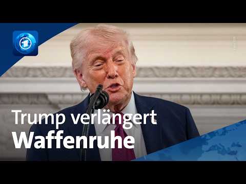 Iran-Krieg: US-Präsident Trump verlängert die Waffenruhe