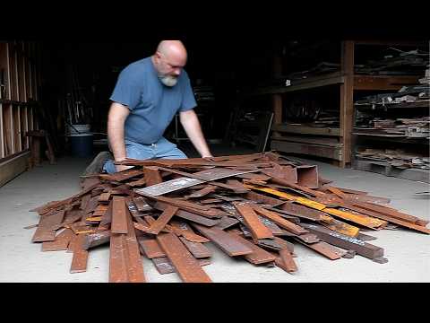 Man Builds POWERFUL 20-Ton DIY Hydraulic Press from Scrap | Start to Finish by @Meanwhile in the Garage