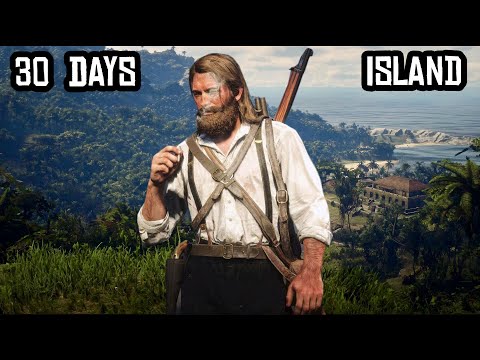 I Survived on an Island for 30 days in Red Dead Redemption 2