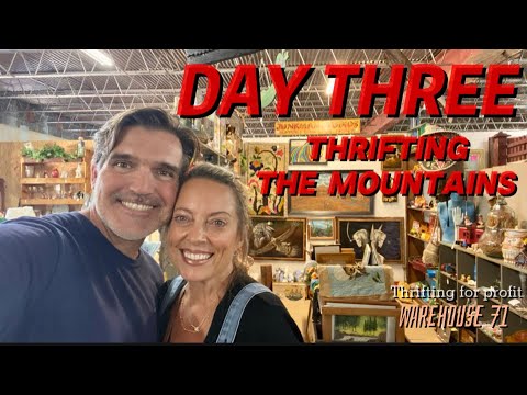 We Filled the Car! Thrifting Sylva & Franklin, NC | Day 3. Thrifting for profit!