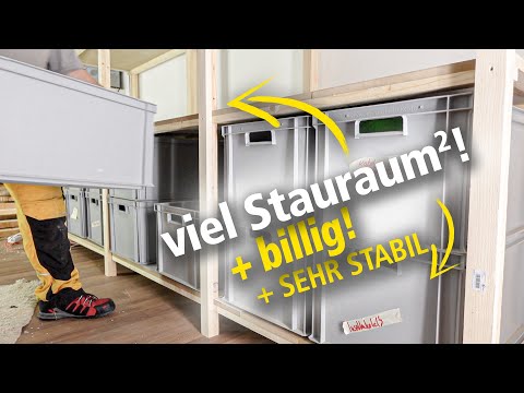HEAVY-DUTY(!) SHELVING for the workshop!!! Create storage space | NEUE.WERKSTATT