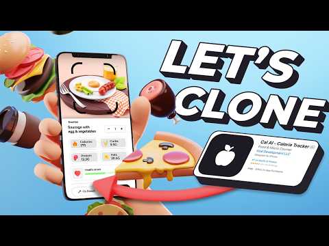 I used AI To Clone a $1 Million Calorie Tracking Mobile App