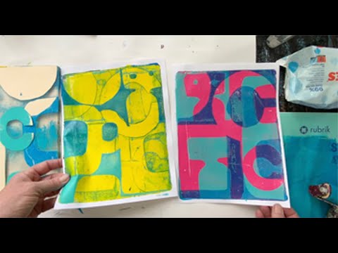 Learn Gelli Plate Printing in 23 Minutes