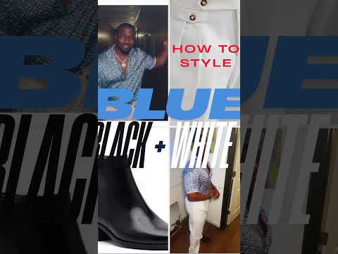 BLUE BLACK WHITE COMBO 🤍🖤💙