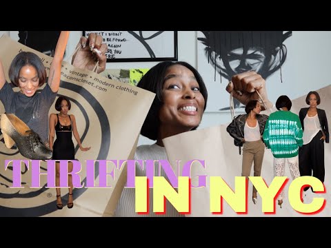 Thrifting in New York City (Chelsea & Union Square)