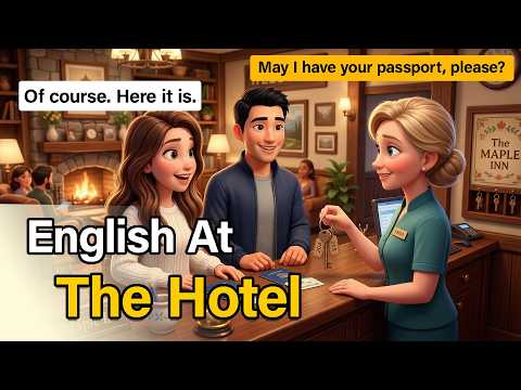 English Hotel vocabulary - Slow and Easy English For Beginners