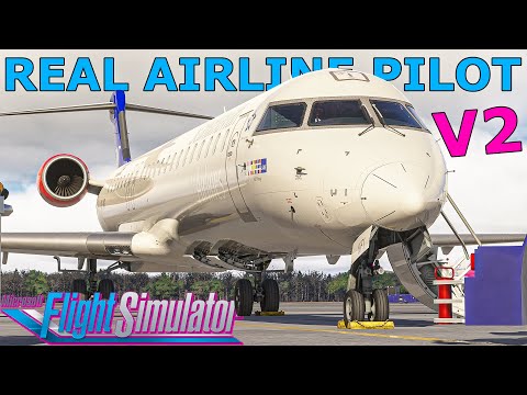 The CRJ Returns- Aerosoft CRJ Series V2! With a Real Airline Pilot