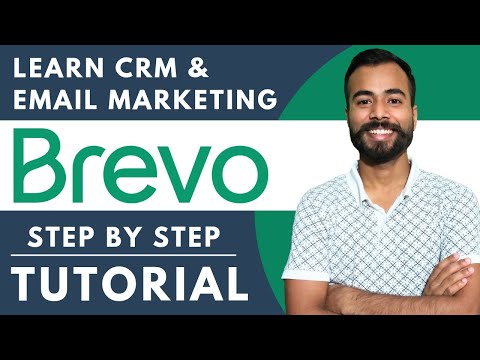 Brevo Complete Tutorial in Hindi | Email Marketing & CRM for Beginners | Grow Your Business