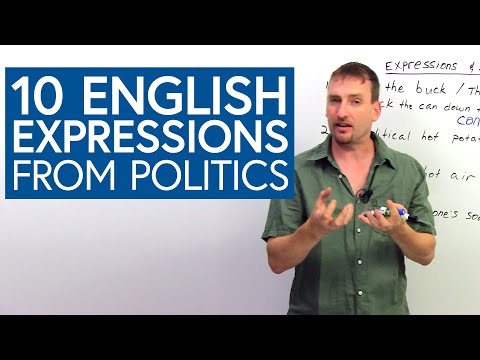Learn 10 English Expressions from Politics