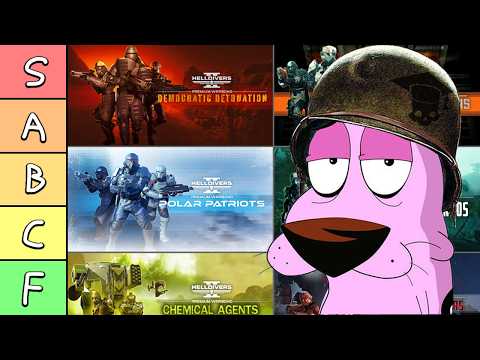 Best and Worst Warbonds Ranked in Helldivers 2 Tier List