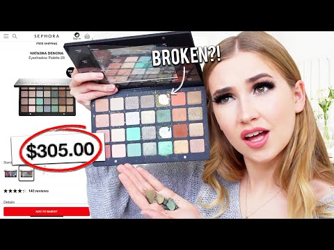 Full Face Using the MOST EXPENSIVE Products from Sephora !! *$300 palette was BROKEN?!*