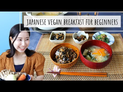 JAPANESE BREAKFAST FOR BEGINNERS/ Vegan FURIKAKE recipe kids said more! for^^