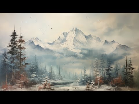 Winter Wonderland TV Art | Vintage Screensaver Paintings for TV