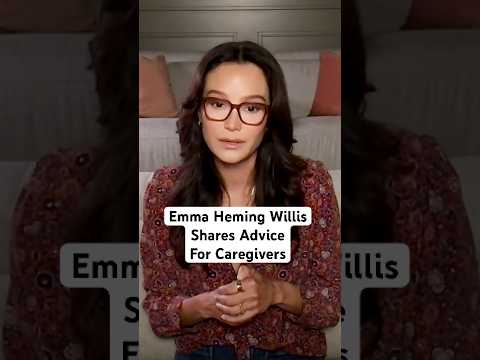 Emma Heming Willis Shares Advice for Caregivers