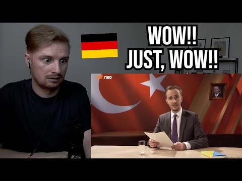 Reaction To Jan Böhmermann - das Erdogan Gedicht | German Satire