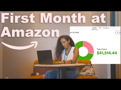 How Much I Made My First Month at Amazon as a New Grad Software Engineer