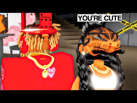 SHE FELL IN LOVE ON ROBLOX