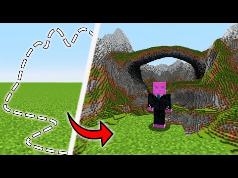 I Unflattened Minecraft Superflat