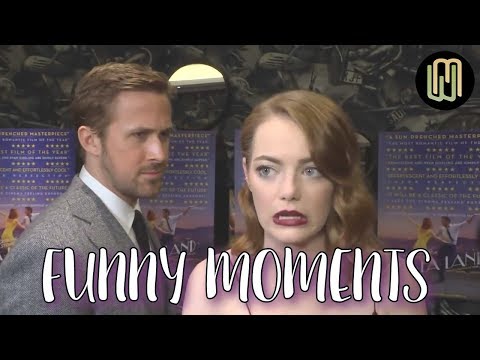 Ryan Gosling and Emma Stone Funny Moments PART 1