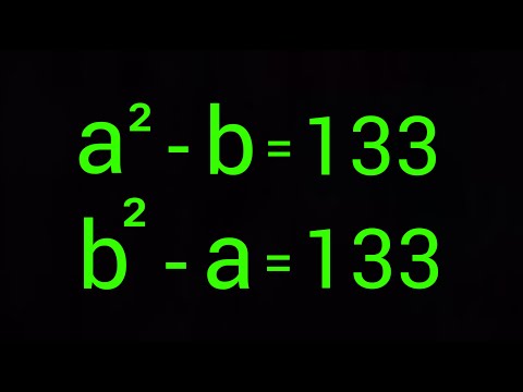 Harvard University Interview Tricks | How to solve for a & b Quickly ?