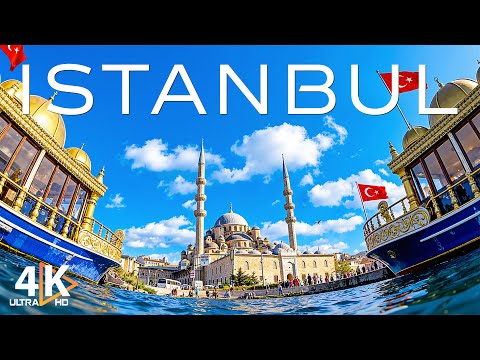 Istanbul, Turkey 4K UHD 🇹🇷 Where Europe Meets Asia – A Timeless Crossroad of Cultures