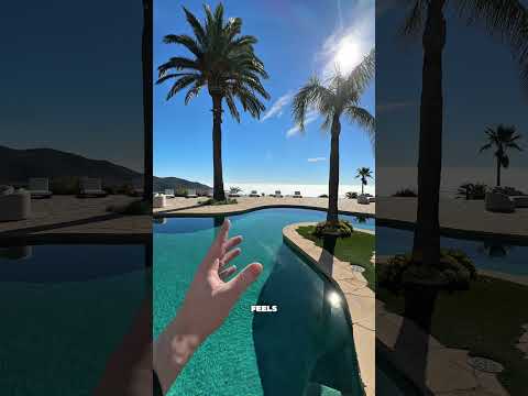 This home has a koi pond and sits above the clouds!