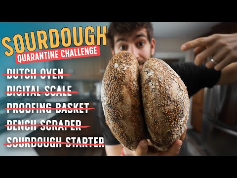 Can I Make Sourdough Bread with No Baking Equipment?