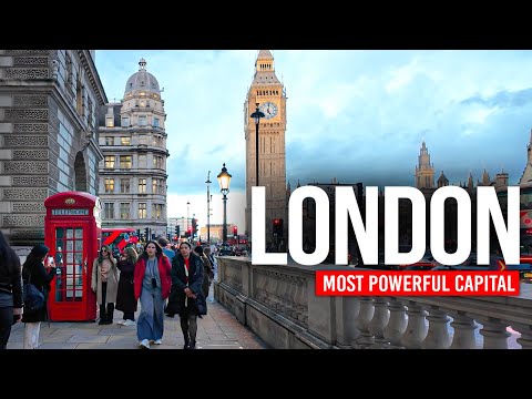 LONDON, UK π¬π§ The City of Power, Money & History | 4K Walking Tour