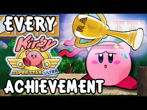 they added achievements to Kirby Super Star Ultra