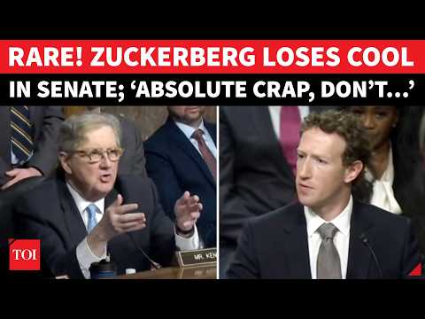 'Foothills Of Creepy': Tempers Fly As Mark Zuckerberg SHOUTS BACK At Senator In Tense Hearing