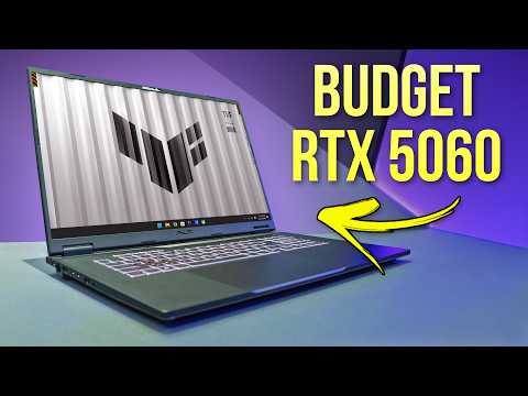 New RTX 5060 Gaming Laptops from ASUS!