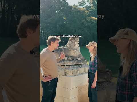 The fate of the château lions  #frenchchâteau #châteaurestoration #history