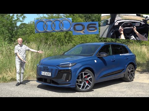 Der neue Audi Q6 e-tron im Test - Vorsprung dank 800V? Review Kaufberatung - e-tron quattro