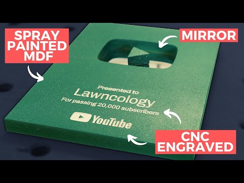 How to Make a YouTube Play Button On an X-Carve CNC.