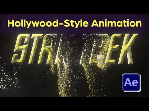 Hollywood-Style Cinematic Logo Animation | Beginners After Effects Tutorial | (No PlugIns)