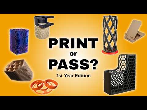From My First Year of 3D Printing, Here’s What I'd Print Again