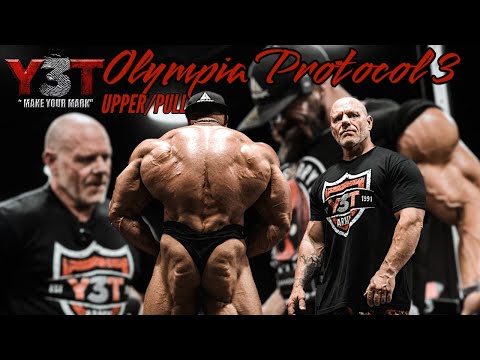 RAW UPPER PULL DAY Y3T / Olympia Protocol III at NewTech Gym Las Vegas