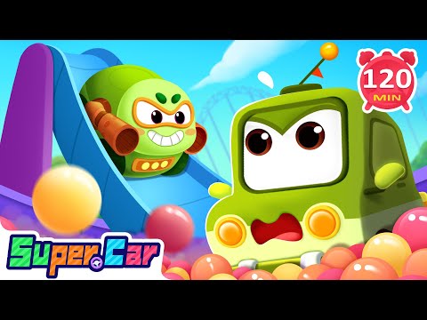 最強汽車合集 | 車車兒歌合輯 | 交通工具 | 卡通 Cartoon | 超級汽車兒歌童謠 | 兒童音樂劇 | 超級汽車