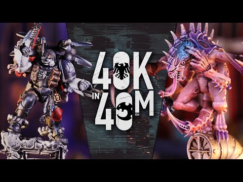 Raven Guard Infiltrate a Genestealer Cult Uprising - 40k in 40m Warhammer Battle