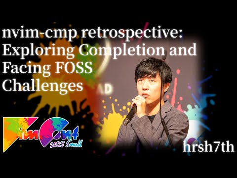 nvim-cmp retrospective: Exploring Completion and Facing FOSS Challenges