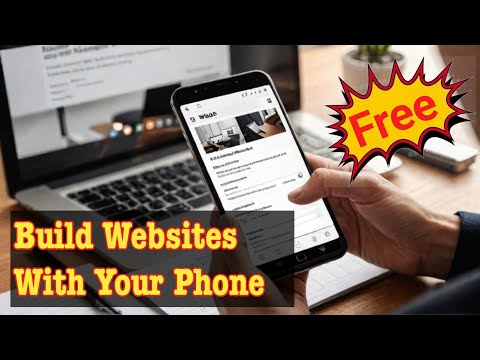 Create a Website on Your PHONE with NO Coding Required Today