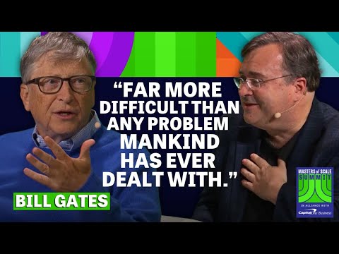 Bill Gates & Reid Hoffman: Scaling climate solutions with urgency | Masters of Scale Summit 2022