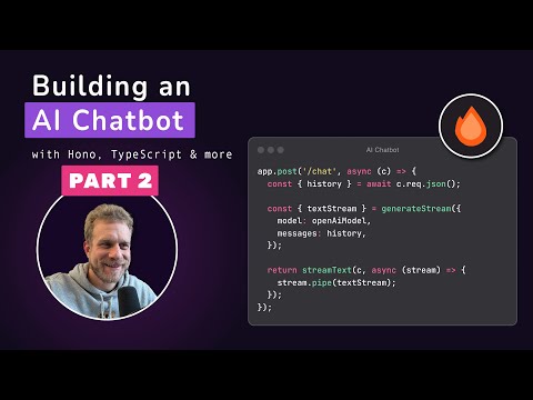 Building an AI Chatbot with AI SDK, Hono, TypeScript & More | PART 2